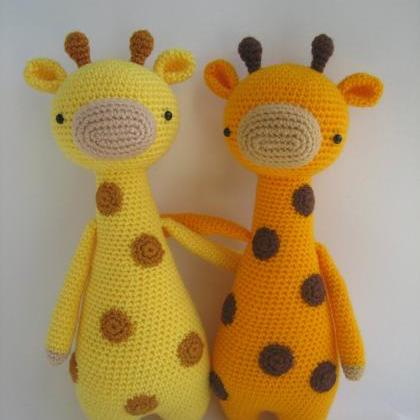 Giraffe Crochet Amigurumi Pattern