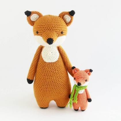 Mini Fox Crochet Amigurumi Pattern