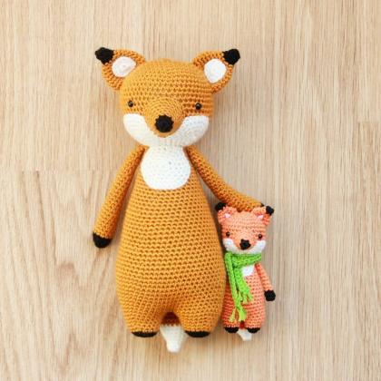 Mini Fox Crochet Amigurumi Pattern