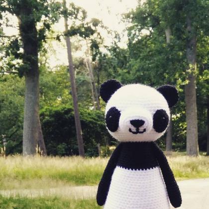 Panda Bear Crochet Amigurumi Pattern