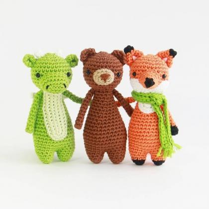 Mini Bear Crochet Amigurumi Pattern