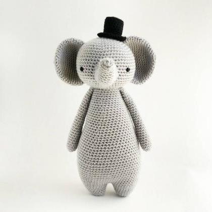 Elephant Crochet Amigurumi Pattern