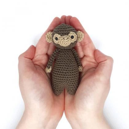 Mini Monkey Crochet Amigurumi Patte..