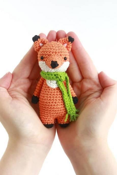 Mini Fox Crochet Amigurumi Pattern