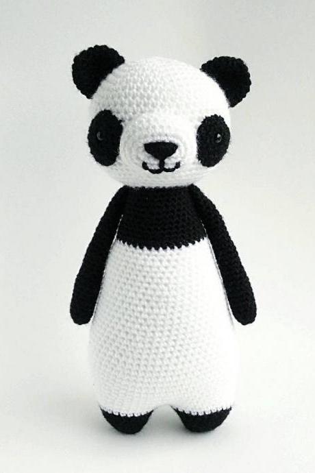 Panda Bear Crochet Amigurumi Pattern
