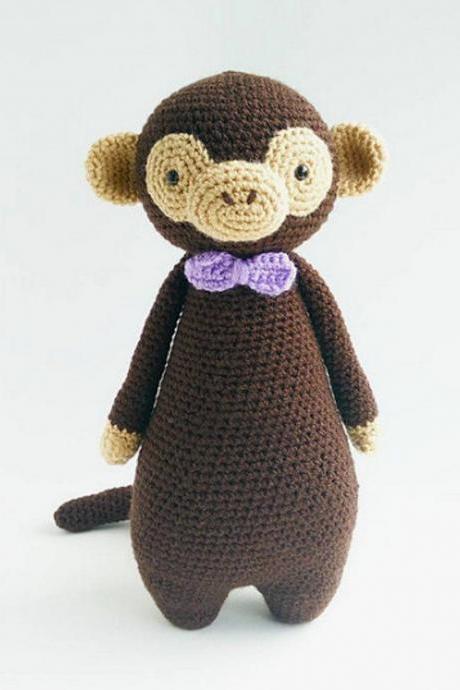 Monkey Crochet Amigurumi Pattern