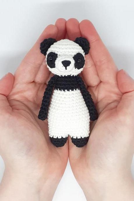 Mini Panda Crochet Amigurumi Pattern